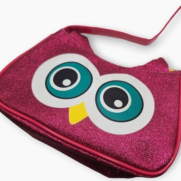 Fuscia Sparkly Owl Bag - Picture 10 of 14